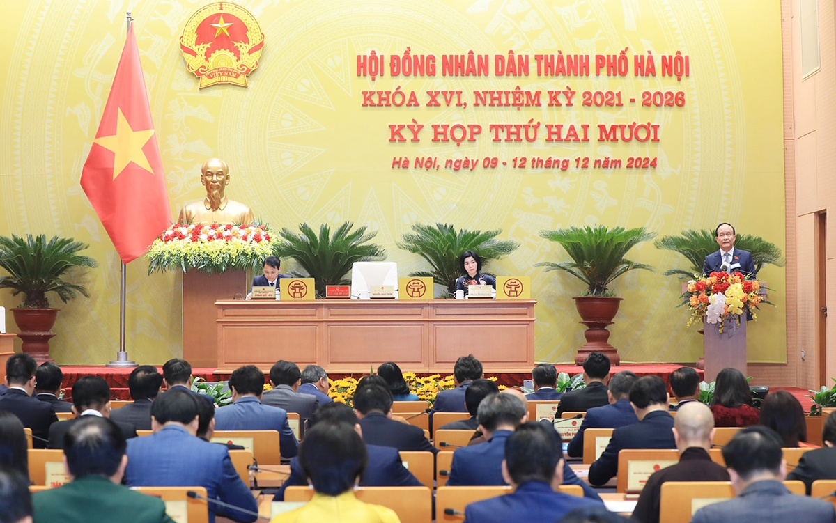 Vấn đề khơi thông, đẩy nhanh tiến độ các dự án trọng điểm được đề cập tại kỳ họp 20 HĐND TP. Hà Nội.