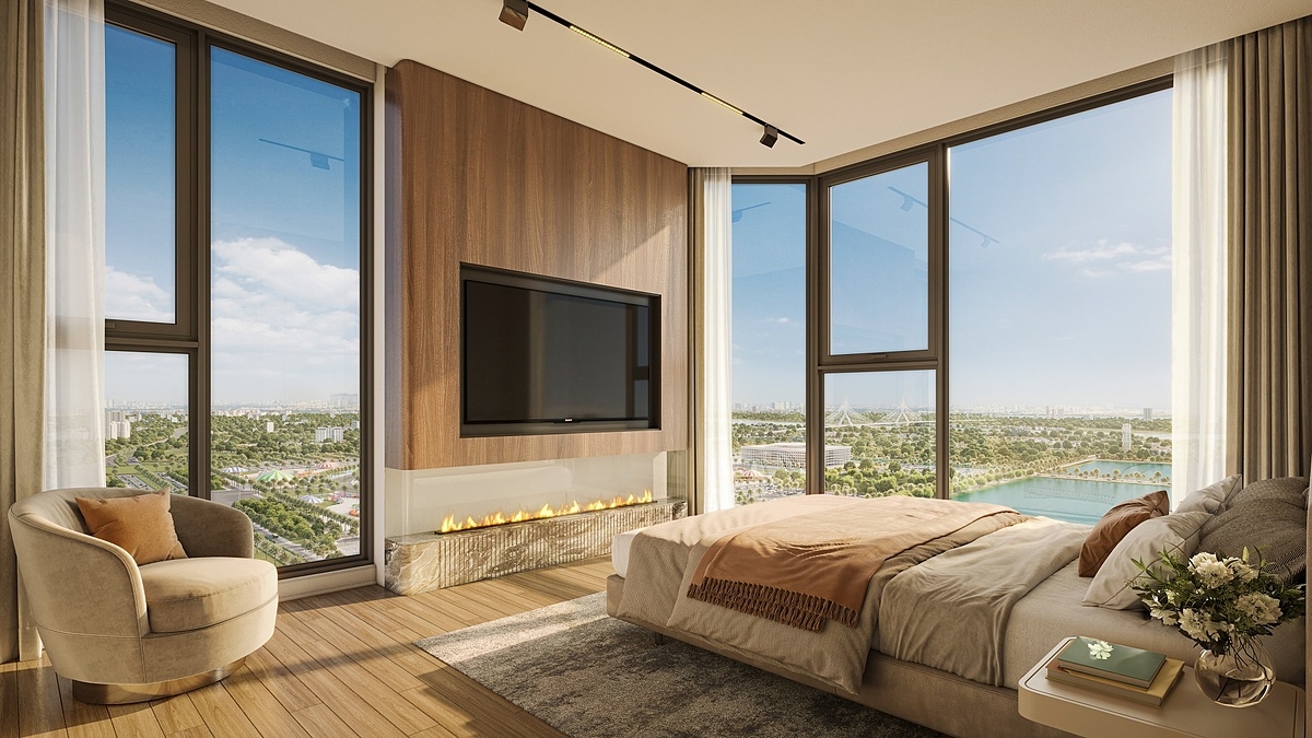 Các căn hộ The Continental được thiết kế theo tiêu chuẩn Global-Residences.