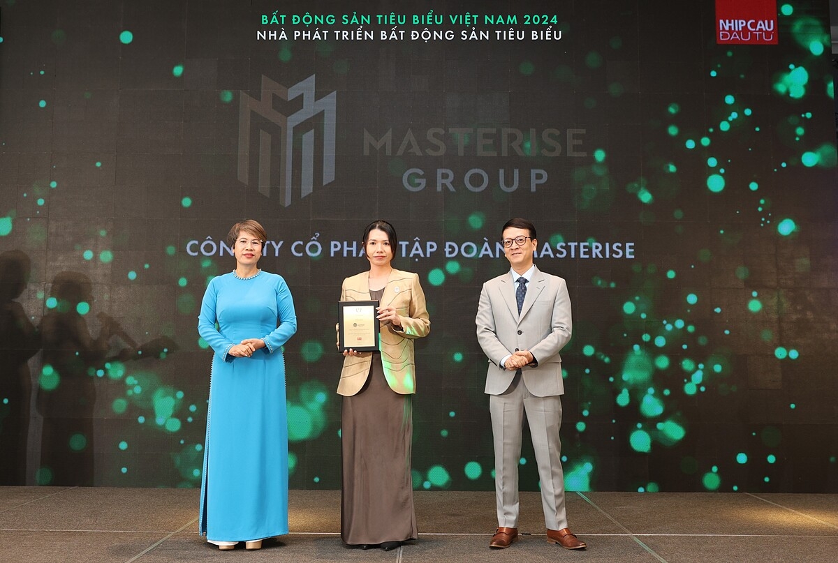 Masterise lần thứ 4 liên tiếp khẳng định vị thế “Nhà phát triển BĐS tiêu biểu”.