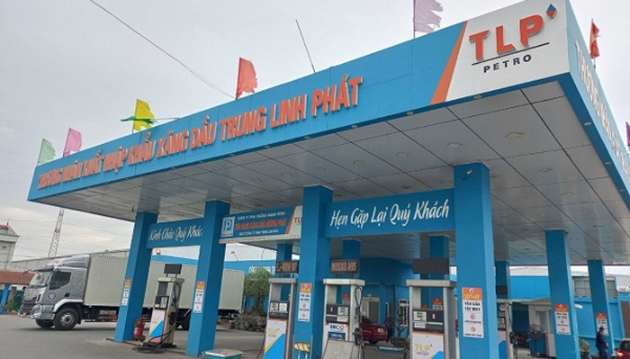 Cửa hàng xăng dầu của Công ty TNHH Trung Linh Phát.