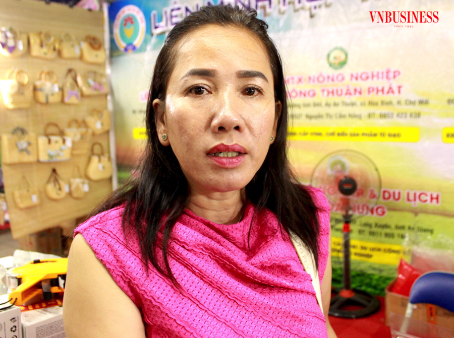 Bà Nguyễn Hồng Diễm, Giám đốc HTX nông nghiệp Nông Thuận Phát &lpar;tỉnh An Giang&rpar;