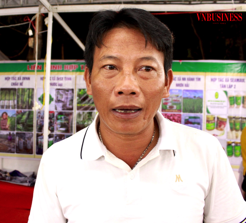 Ông Trần Cao Tiên, Giám đốc HTX kinh doanh, dịch vụ tổng hợp Xuân Hải &lpar;tỉnh Ninh Thuận&rpar;