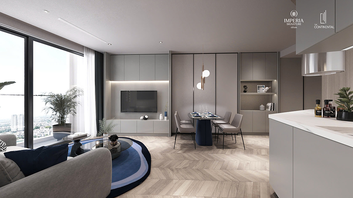 Các căn hộ đều được thiết kế tối ưu hóa mọi chi tiết nhỏ để tận dụng toàn bộ không gian.