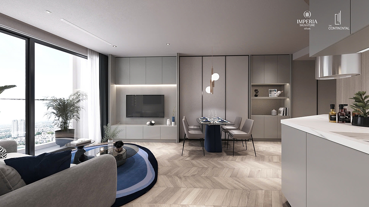 Các căn hộ đều được thiết kế tối ưu hóa mọi chi tiết nhỏ để tận dụng toàn bộ không gian.