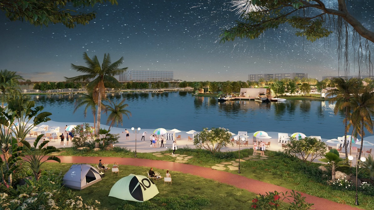 Phối cảnh minh họa Công viên văn hóa tại Sun Urban City. Ảnh Sun Property.