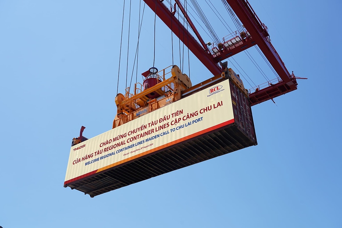 Chuyến tàu mở đầu cho tuyến hàng hải mới kết nối trực tiếp đến Ấn Độ.