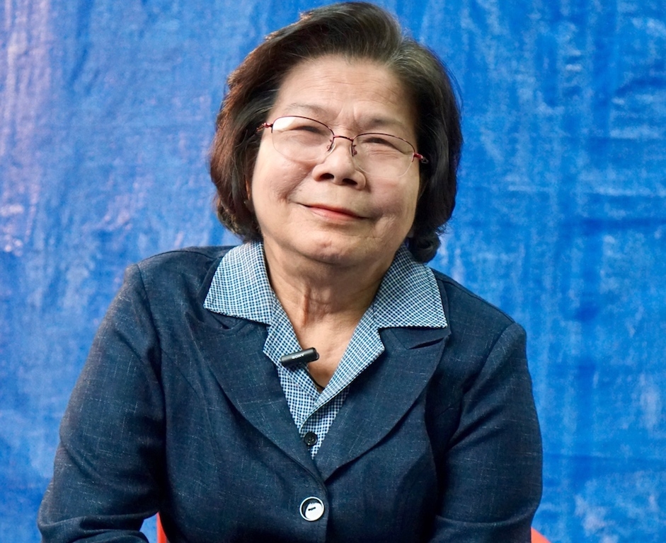 Bà Vũ Kim Hạnh, Chủ tịch Hội Doanh nghiệp hàng Việt Nam chất lượng cao