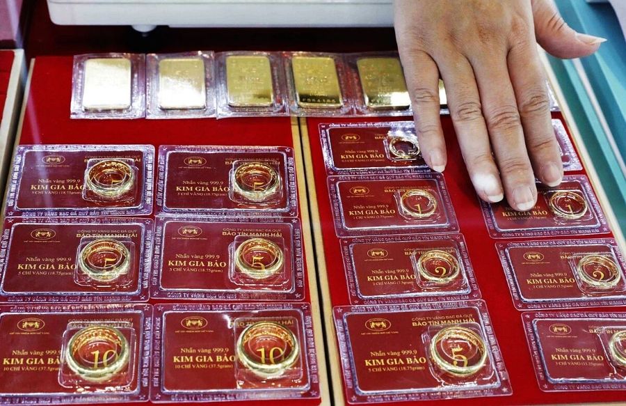 Vàng miếng và vàng nhẫn đồng loạt tăng giá.