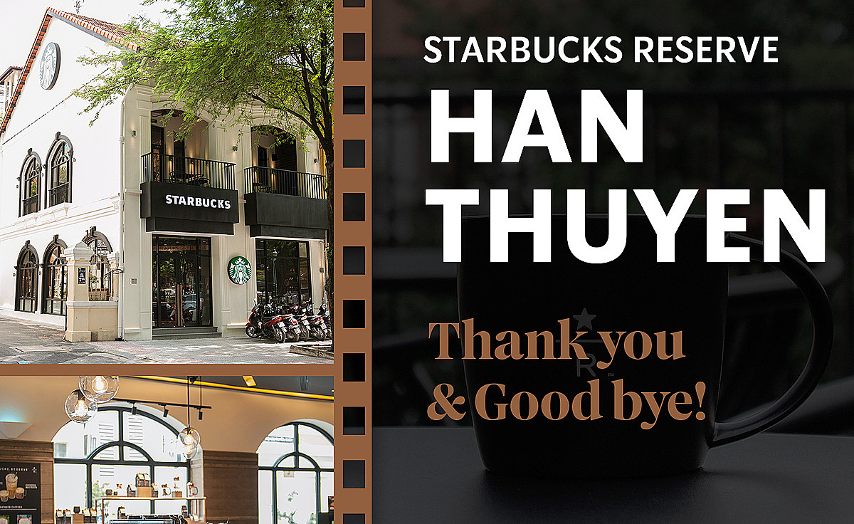 Thông báo kết thúc trên fanpage chính thức của Starbucks Việt Nam.