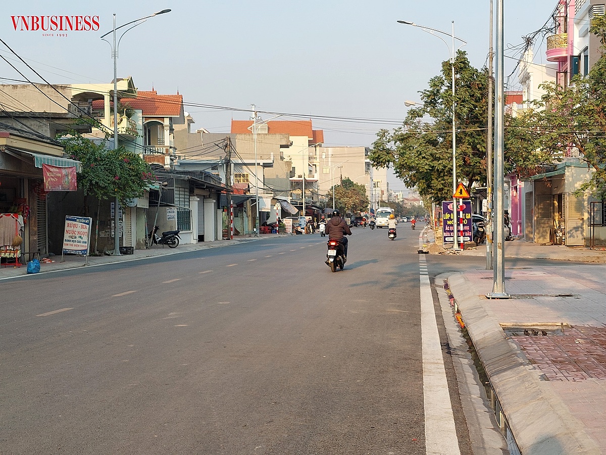 Tuyến đường NTM kiểu mẫu tại xã An Đồng &lpar;nay là phường An Đồng&rpar; quận An Dương được hoàn thành vào tháng 11/2024.