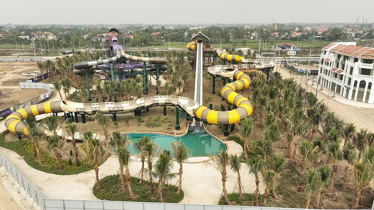 Sun World Hà Nam đang bước vào giai đoạn thi công nước rút.