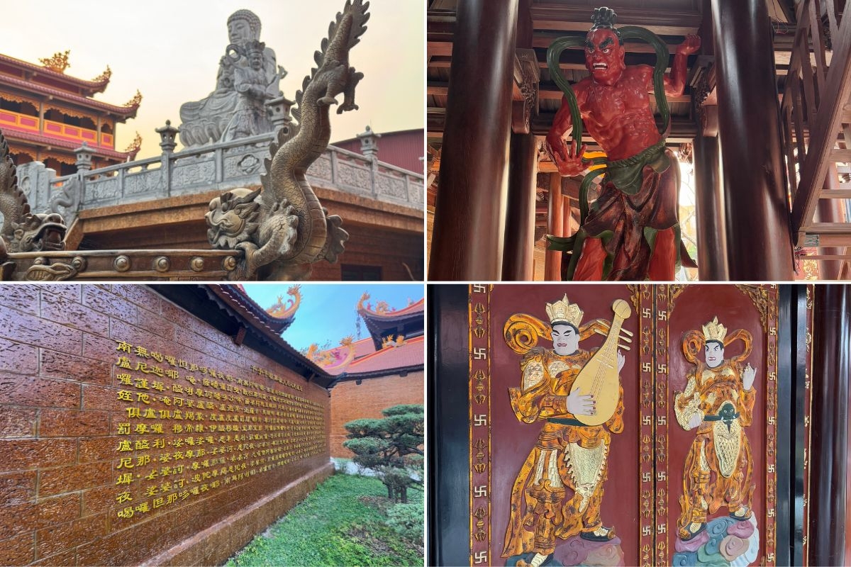 Ngôi chùa là một trong những điểm đến tâm linh độc đáo du khách không nên bỏ qua trong dịp Tết đến, xuân về.