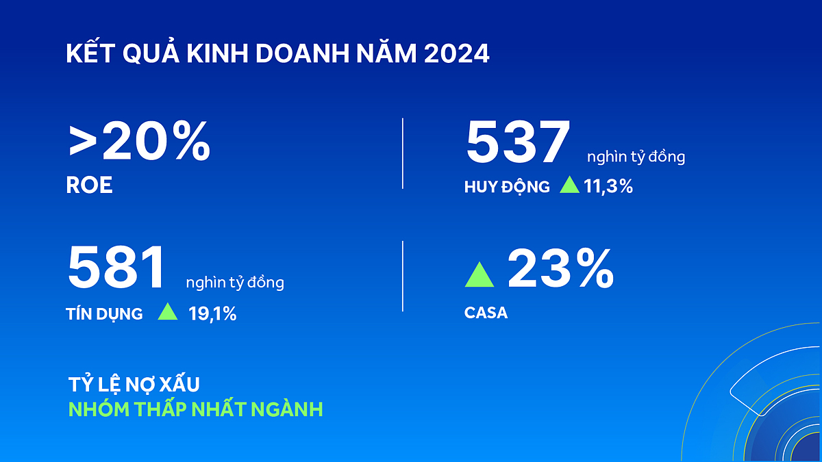 Kết quả kinh doanh năm 2024.