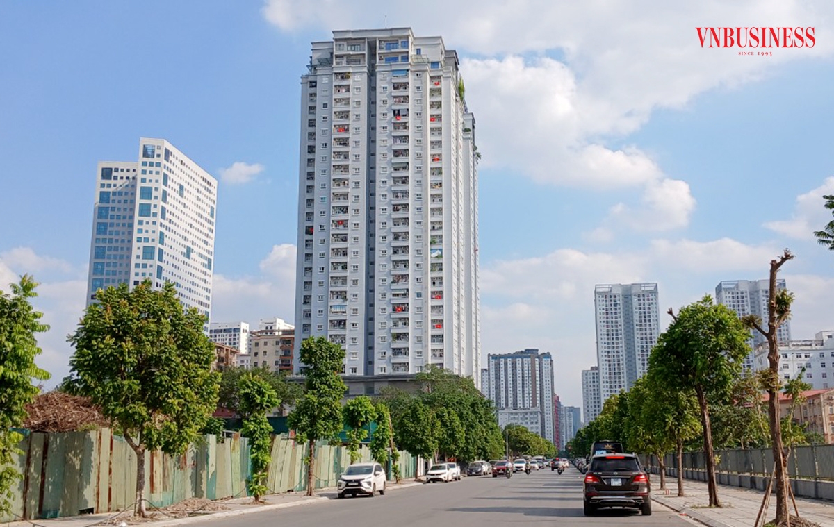 Giá nhà ở Hà Nội đang tăng kỷ lục.