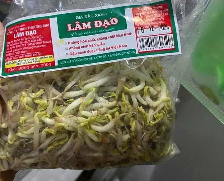 Công ty TNHH Thương mại Lâm Đạo - đối tác có hợp đồng cung ứng sản phẩm 350 - 400 kg giá đỗ mỗi ngày cho Bách Hóa Xanh, là một trong những cơ sở bị Cơ quan Cảnh sát điều tra - Công an tỉnh Đắk Lắk phát hiện dùng hoạt chất 6- Benzylaminopurine làm giá đỗ.