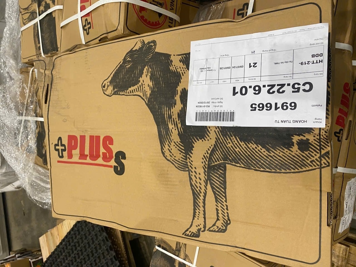 Lô hàng trị giá gần 550 triệu đồng.