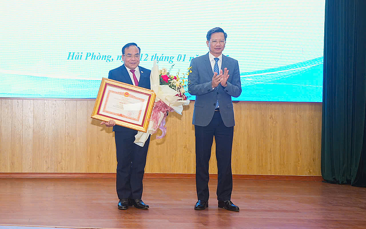 Chủ tịch Liên minh HTX TP Hải Phòng vinh dự nhận Bằng khen của Thủ tướng Chính phủ.