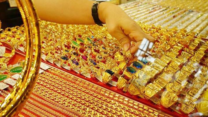 Giá vàng trong nước đảo chiều tăng cùng thế giới.