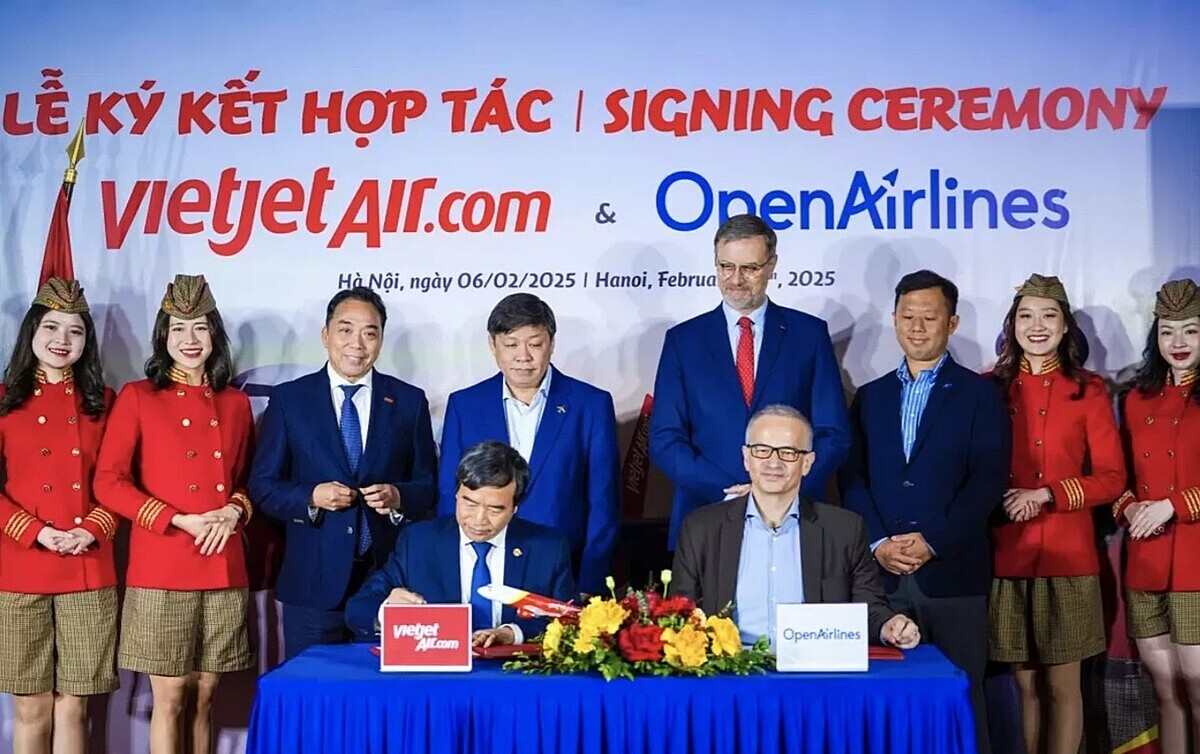 Vietjet Air chính thức ký kết thỏa thuận hợp tác chiến lược với OpenAirlines