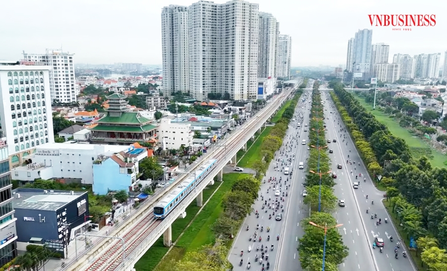 Nhu cầu thuê bất động sản quanh tuyến metro Bến Thành Suối Tiên giảm mạnh trong tháng đầu năm 2025.