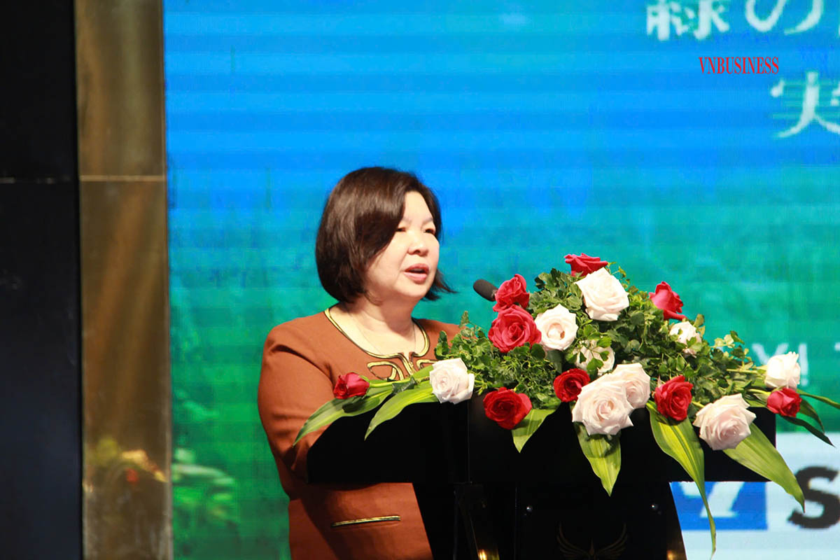 Chủ tịch Liên minh HTX Việt Nam phát biểu tại Hội nghị.