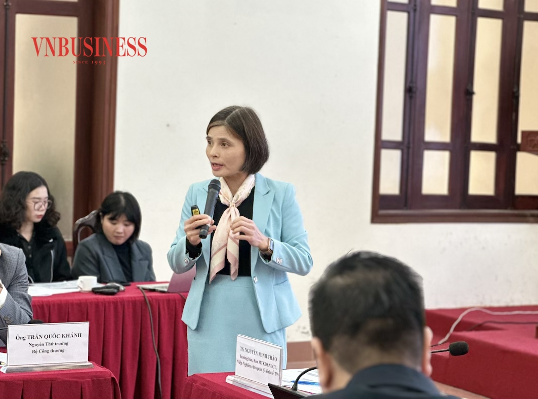 TS. Nguyễn Minh Thảo, Trưởng ban Nghiên cứu môi trường kinh doanh và năng lực cạnh tranh, Viện Nghiên cứu quản lý kinh tế Trung ương.