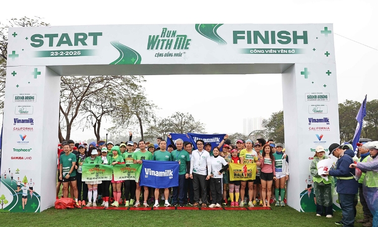 Vinamilk đồng hành cùng giải chạy vì cộng đồng nhân dịp 70 năm ngày thầy thuốc Việt Nam