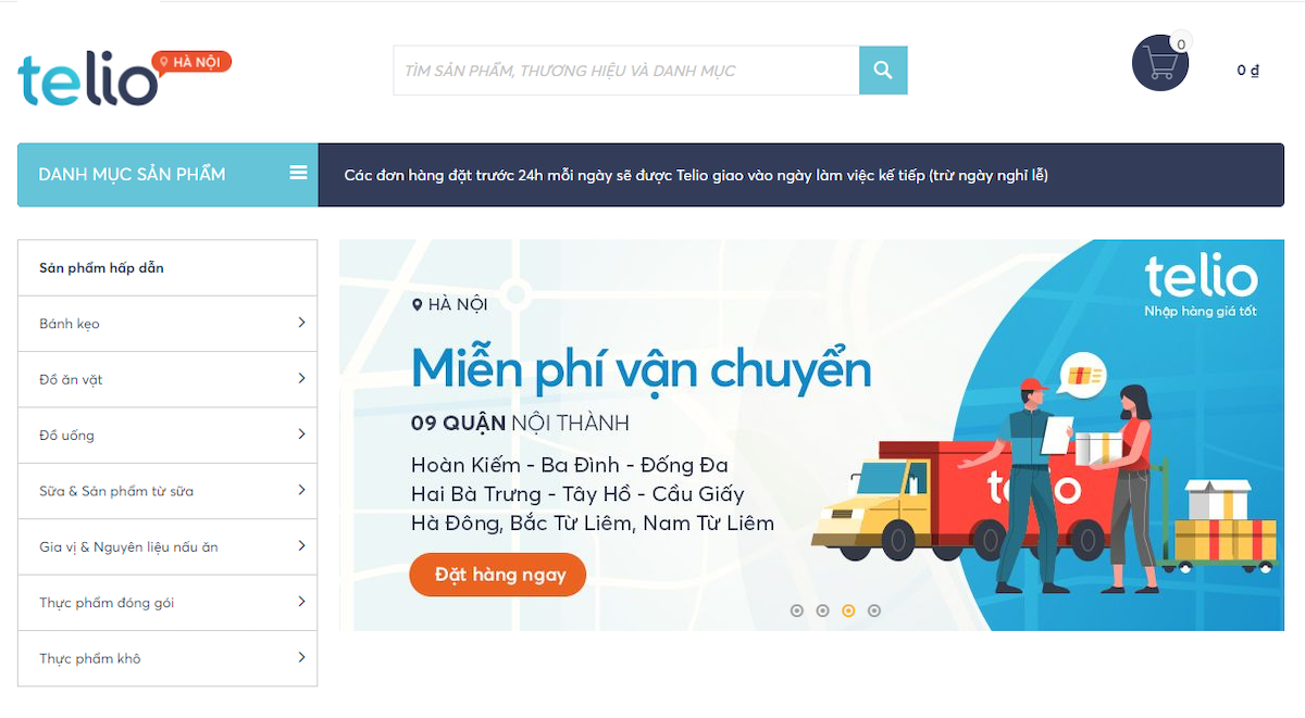 Start-up Telio đã ngừng mọi hoạt động tại Việt Nam từ cuối tháng 11/2024 và giải thể vào tháng 12/2024.