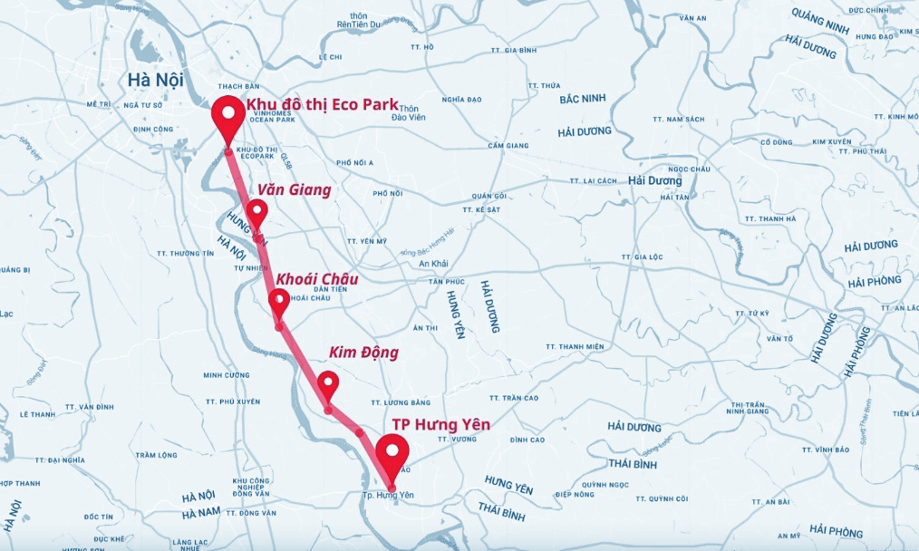 Dự án xây dựng tuyến đường kết nối di sản văn hóa du lịch và phát triển kinh tế dọc sông Hồng với tổng mức đầu tư lên đến gần 10.000 tỷ đồng.