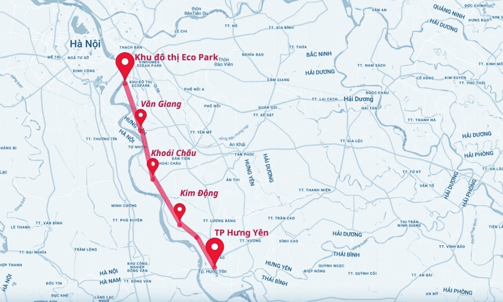 Dự án xây dựng tuyến đường kết nối di sản văn hóa du lịch và phát triển kinh tế dọc sông Hồng với tổng mức đầu tư lên đến gần 10.000 tỷ đồng.