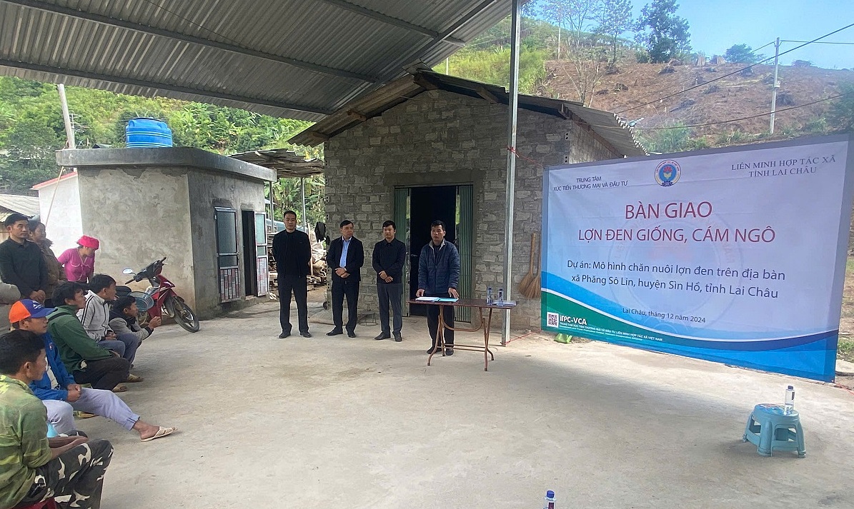 Cuộc sống của đồng bào dân tộc thiểu số đổi thay từng ngày nhờ các chương trình hỗ trợ của Liên minh HTX Việt Nam.