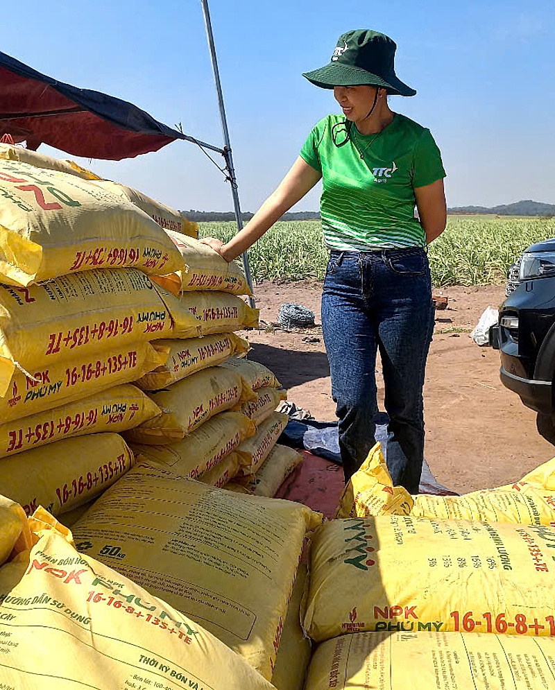 Các sản phẩm phân bón Phú Mỹ phù hợp với thổ nhưỡng và cây trồng tại Lào.