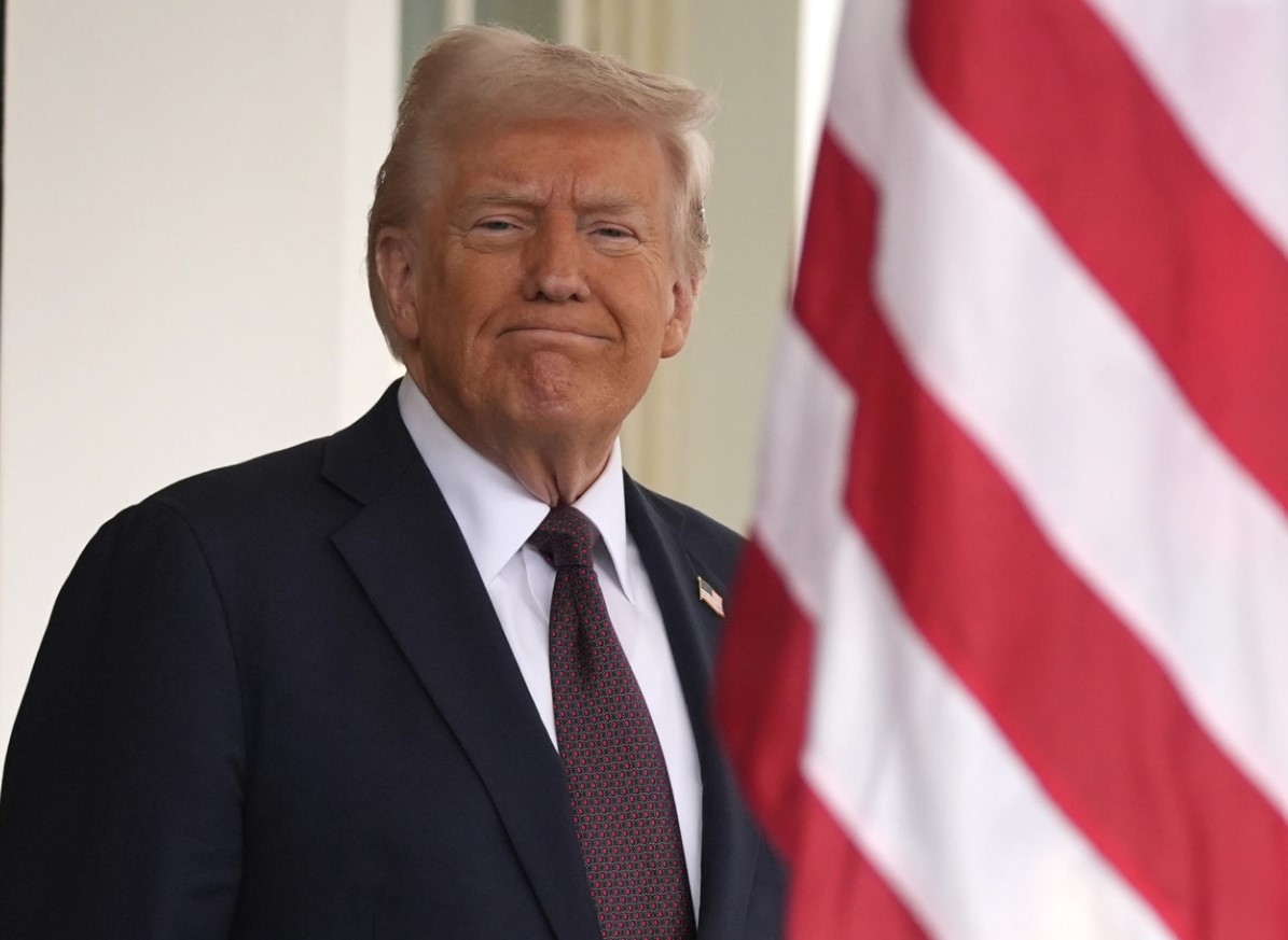 Ảnh chụp ông Trump tại Nhà Trắng ngày 27/2.