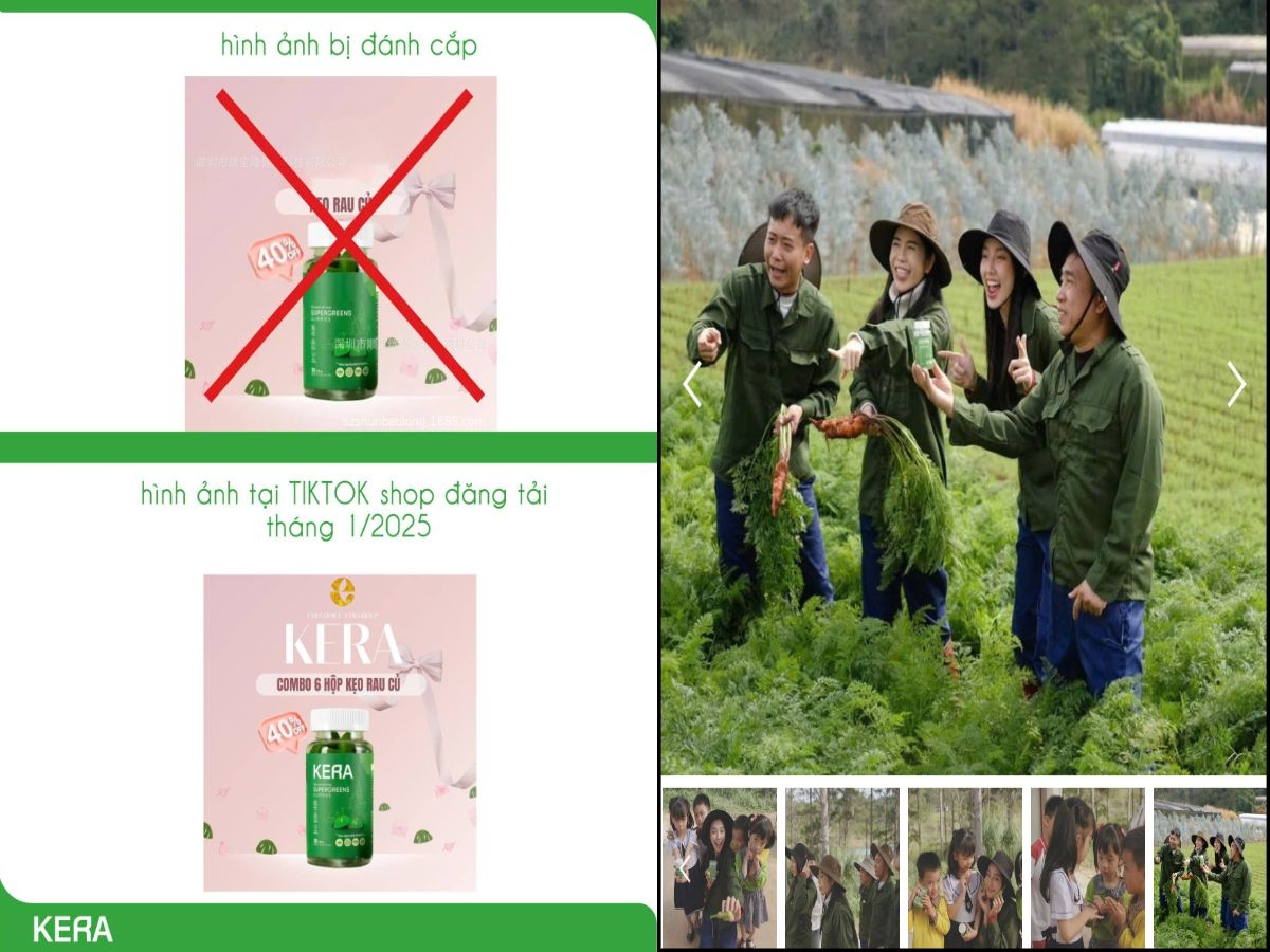 KERA lên tiếng về việc hình ảnh sản phẩm bị sử dụng trái phép.