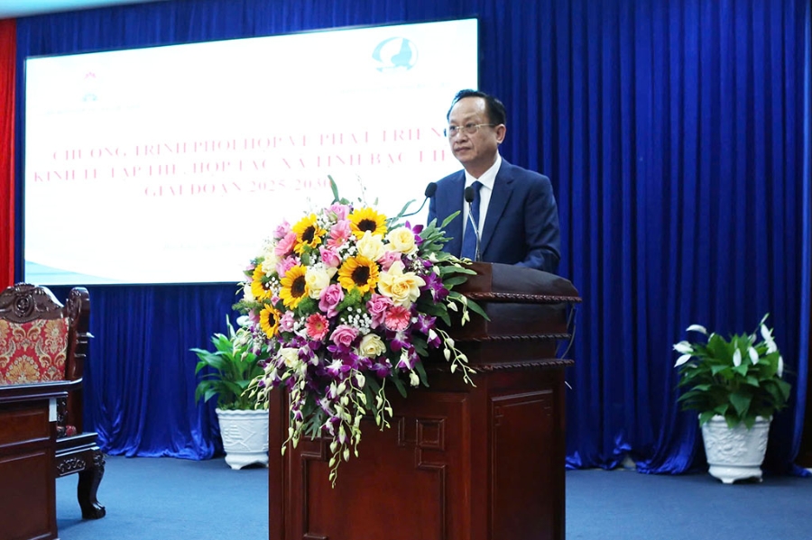 Chủ tịch UBND tỉnh Bạc Liêu Phạm Văn Thiều phát biểu tại Lễ Ký kết.