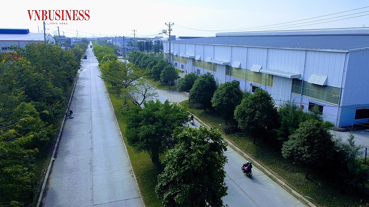 Một góc khu công nghiệp Nam Cầu Kiền - Hải Phòng.