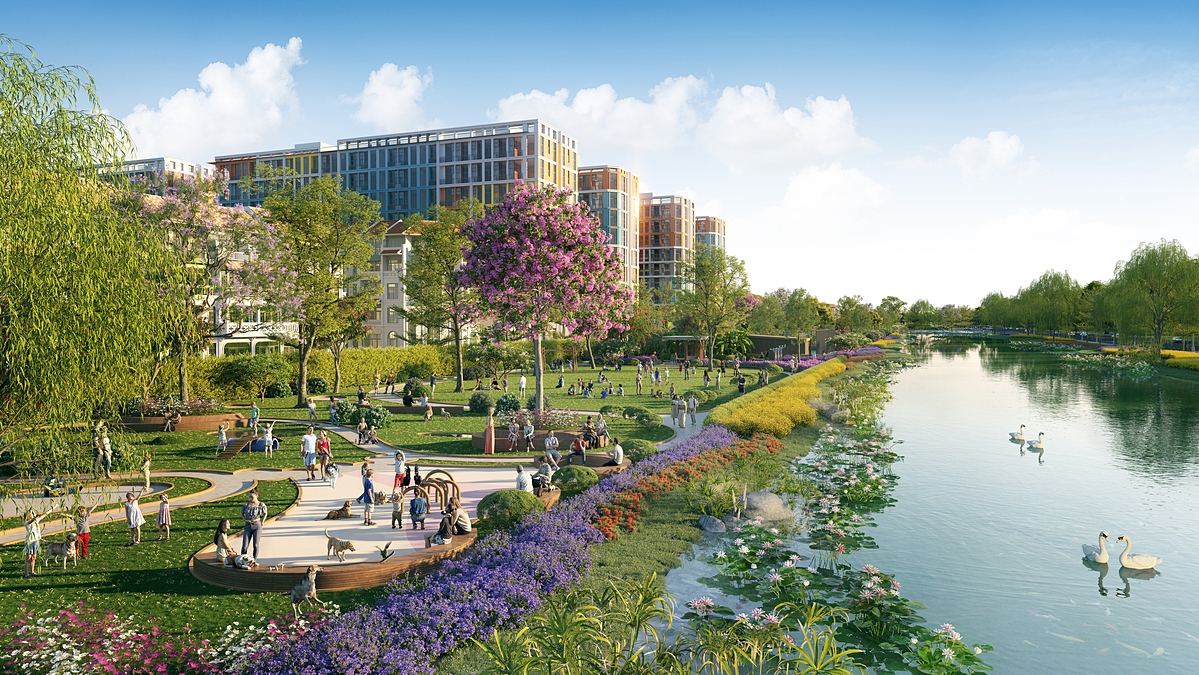 8 tòa căn hộ Art Residence với thiết kế tối ưu không gian gây chú ý ngay từ khi ra mắt &lpar;Ảnh phối cảnh minh họa: Sun Property&rpar;.