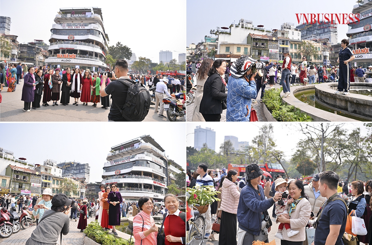 Đây cũng là dịp các tay máy tự do kiếm tiền triệu mỗi ngày nhờ dịch vụ chụp ảnh dạo. Theo tìm hiểu, mức giá dao động trung bình từ 10 - 15 nghìn đồng cho mỗi kiểu. Đối với những đoàn đông, mức giá sẽ thay đổi.