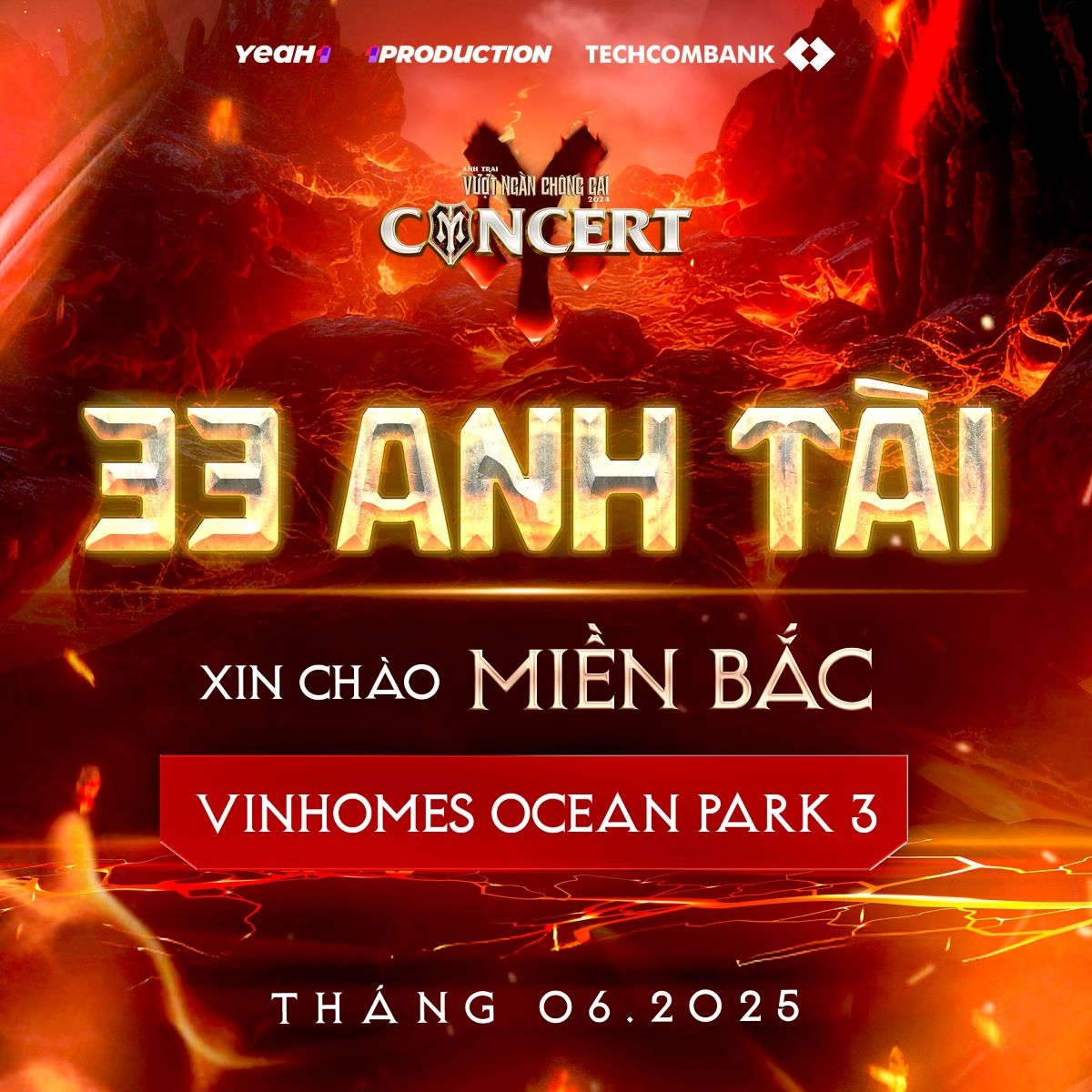 Vinhomes Ocean Park 3 &lpar;Ocean City&rpar; tiếp tục là điểm đến của concert Anh trai vượt ngàn chông gai.