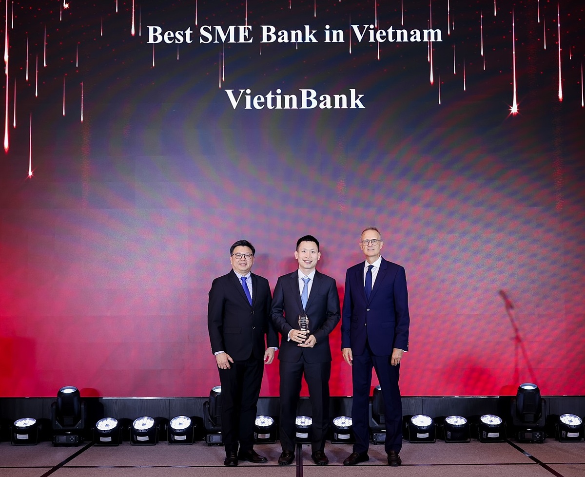 VietinBank được tạp chí uy tín The Asian Banker vinh danh lần thứ 5 liên tiếp &lpar;2021 – 2025&rpar; là Ngân hàng SME tốt nhất Việt Nam.