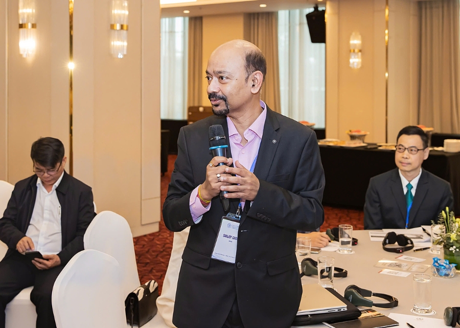 Ông Sanjoy Ghosh, Trưởng Ban Hành động và Phát triển bền vững về Khí hậu, Ngân hàng Quốc gia Nông nghiệp và Phát triển Nông thôn Ấn Độ &lpar;NABARD&rpar;.