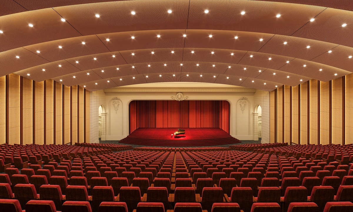 Nhà hát đẳng cấp bên trong TTTM Vincom Mega Mall Ocean City.