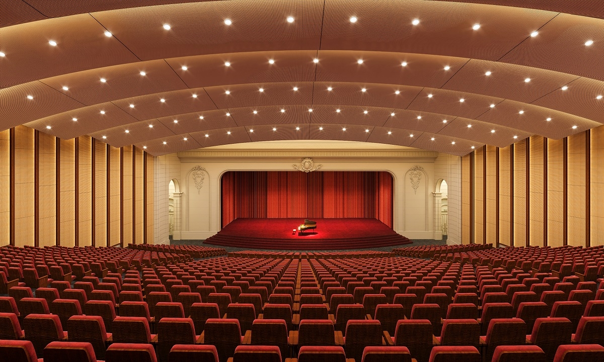 Nhà hát đẳng cấp bên trong TTTM Vincom Mega Mall Ocean City.