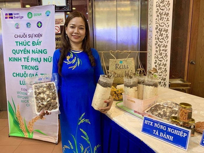 Mô hình sản xuất nấm mối của HTX Nông nghiệp Tà Đảnh được đánh giá là một trong những cách làm hay ở huyện Tri Tôn và TX. Tịnh Biên- An Giang.
