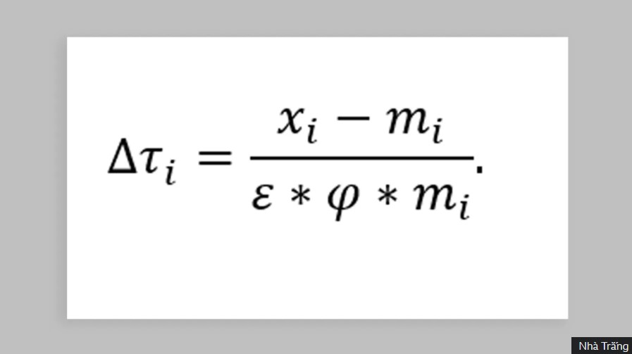 Công thức được chia sẻ bởi Nhà Trắng