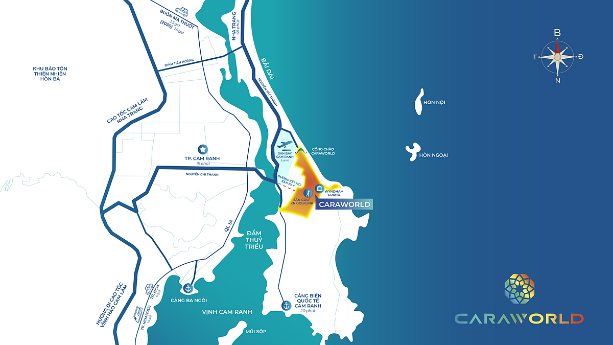 Cùng với sân bay và cảng biển quốc tế, “liên minh” cao tốc là động lực chính thúc đẩy Cam Ranh phát triển bền vững.