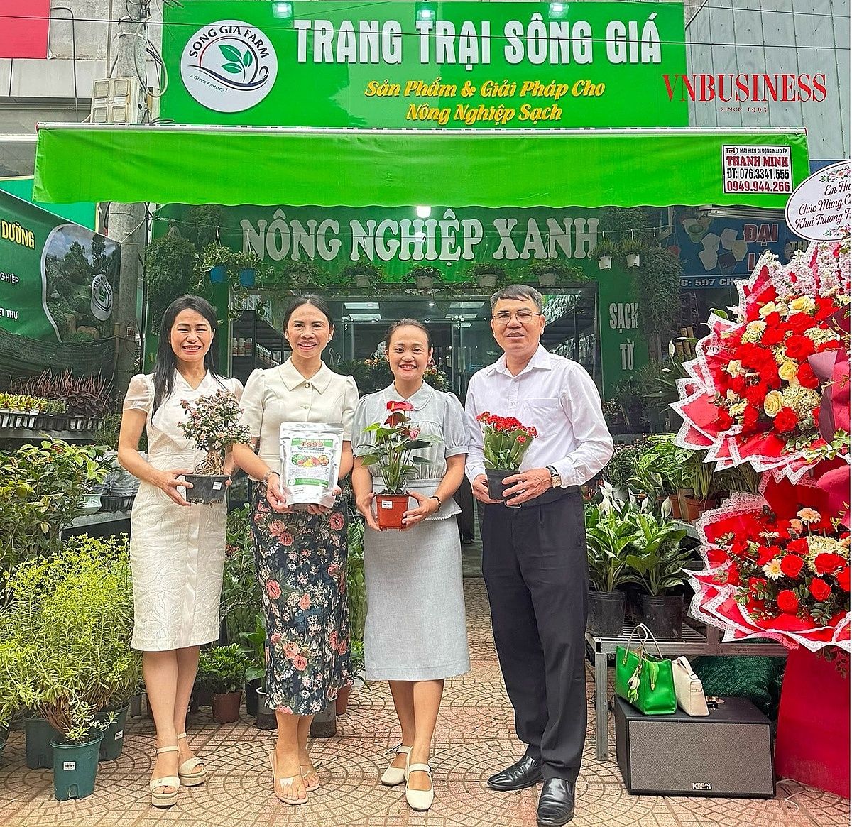 HTX đã mở thêm một cửa hàng bán phân bón, các chế phẩm sinh học tại đường Hoàng Minh Thảo - Chợ Hàng - Hải Phòng.