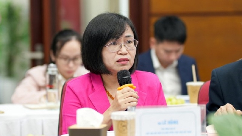 Bà Lê Hằng - Phó Tổng Thư ký Hiệp hội chế biến và xuất khẩu thủy sản Việt Nam &lpar;VASEP&rpar;.