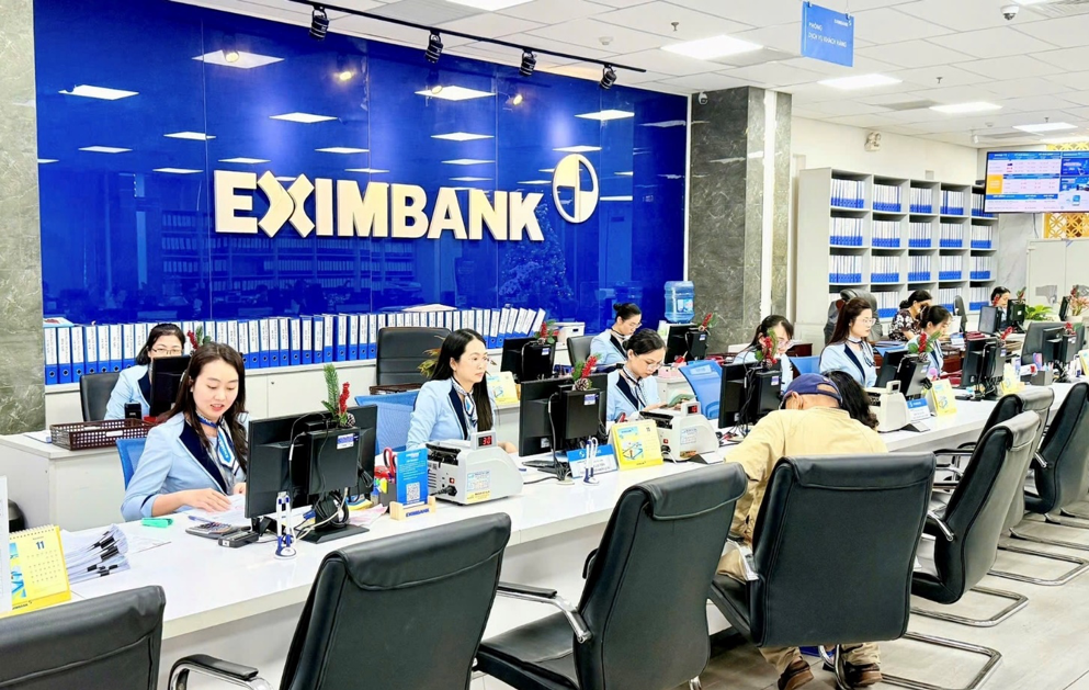 Eximbank là một trong những ngân hàng có khối lượng giao dịch ngoại hối lớn nhất Việt Nam theo số liệu từ LSEG &lpar;London Stock Exchange Group&rpar;.