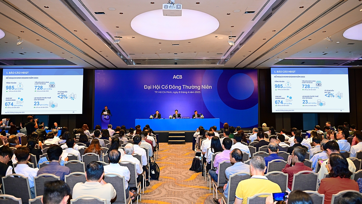 Toàn cảnh Đại hội cổ đông thường niên.